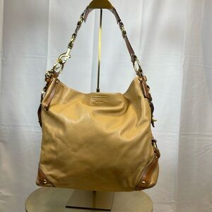 Coach Leather Hobo Bag